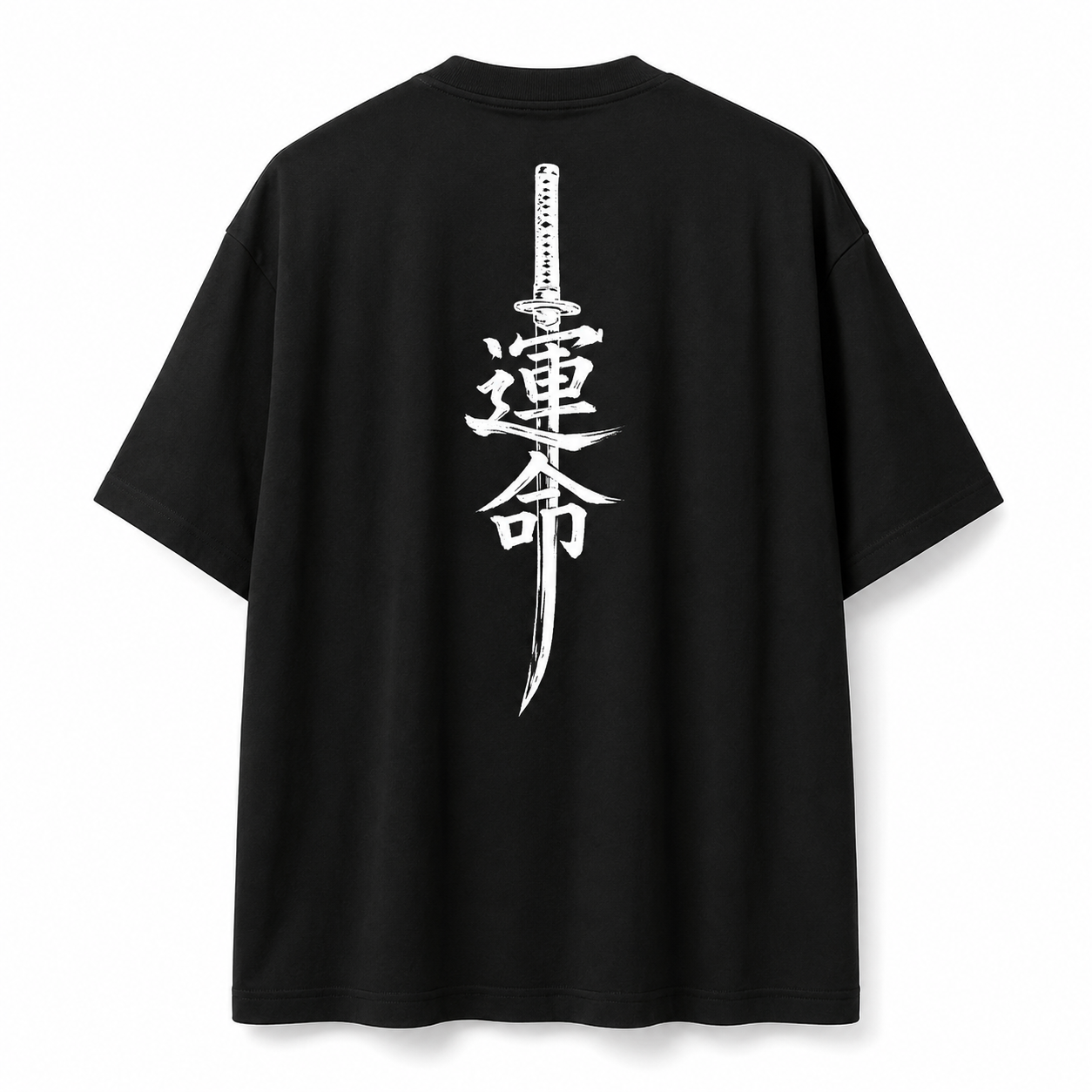 Destiny Oversized Graphic Tee - Black